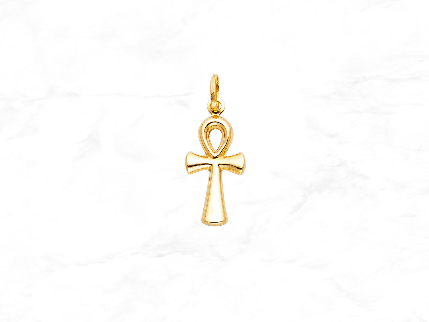 14k gold ankh hotsell